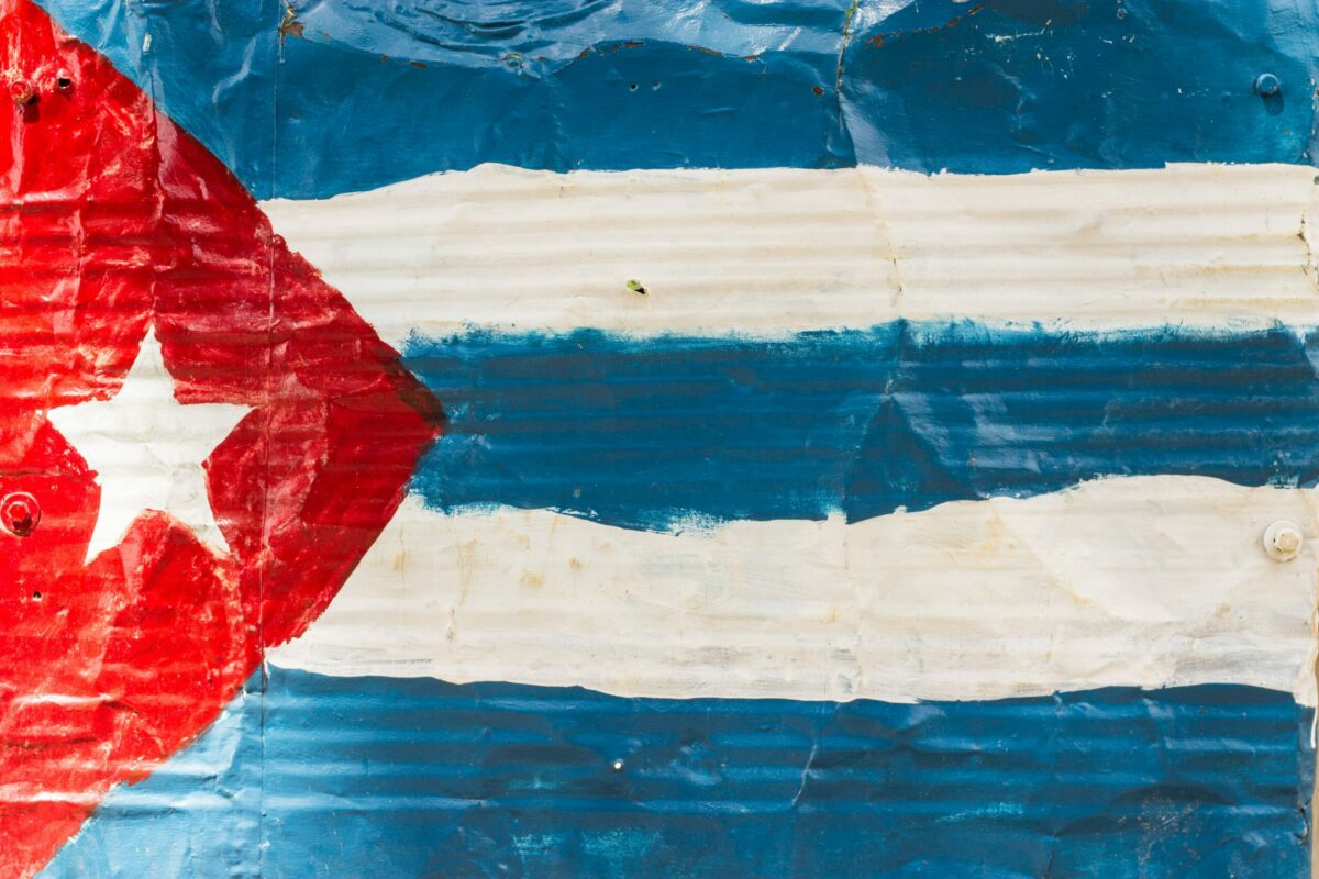 Flagge Kuba width=